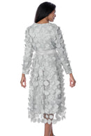 Dresses by Nubiano 100361-Silver