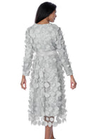 Dresses by Nubiano 100361-Silver