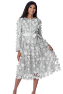 Dresses by Nubiano 100361-Silver