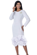 Dresses by Nubiano 100681-White