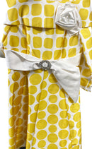 Champagne Dress Suit 6062C-Gold/White