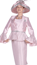 Elite Champagne Church Suit 6055