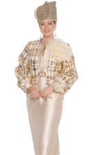 Elite Champagne Church Suit 6164-Champagne
