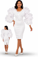 For Her Dress 82168C-White