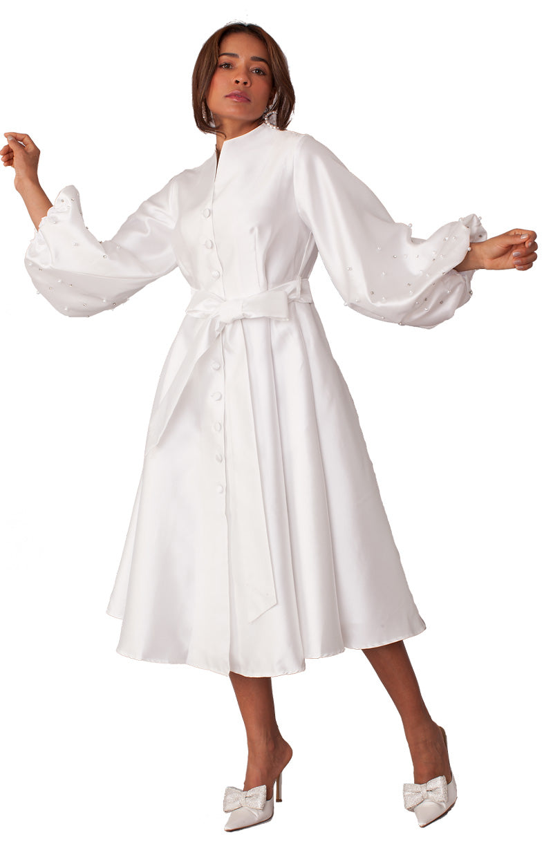 For Her Dress 82341C-White