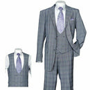 Fortino Landi Suit 5702V6-Grey - Church Suits For Less
