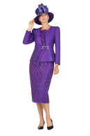 Giovanna Church Suit G1152-Purple