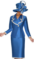 GMI Church Suit 9872-Royal Blue