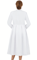Giovanna Church Dress D1516-White