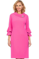Giovanna Dress D1518-Fuchsia