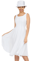 Giovanna Dress D1540-White