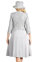 Giovanna Dress D1681-Silver