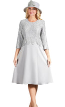 Giovanna Dress D1681-Silver