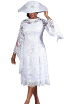 Giovanna Dress D1684-White