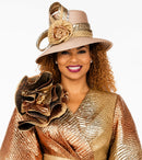 Giovanna Church Hat HD1679-Copper