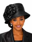 Giovanna Church Hat HR935-Black