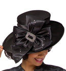 Giovanna Church Hat HG1103-Black