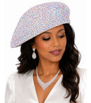 Giovanna Church Hat HM1012-White Multi