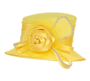 Giovanna Church Hat HM974-Yellow