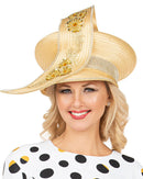 Giovanna Church Hat HG1304-Gold