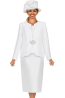 Giovanna Church Suit 0980-White