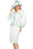 Giovanna Church Suit G1154-Mint