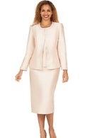 Giovanna Church Suit G1227-Champagne