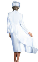 Giovanna Church Suit G1306-White