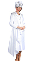 Giovanna Church Suit G1306-White