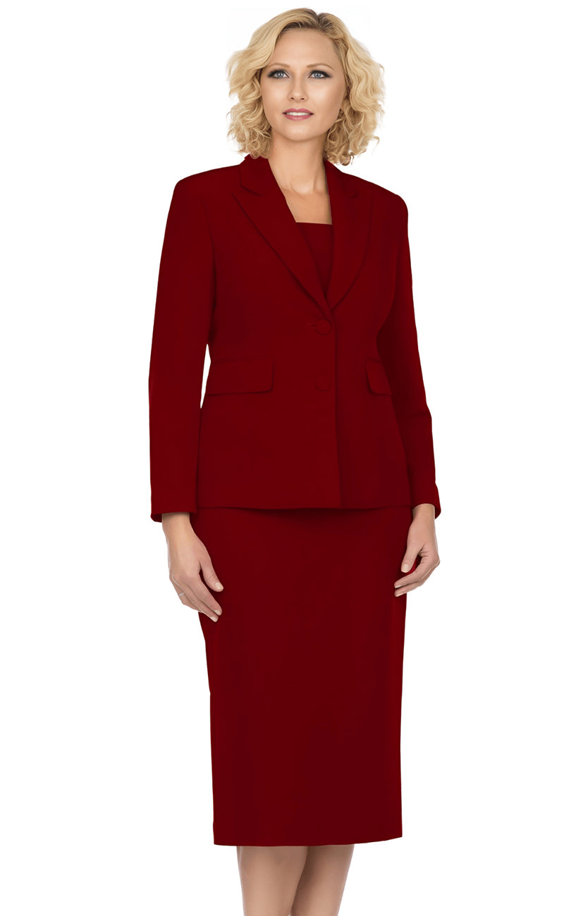 Giovanna Usher Suit S0710-Burgundy