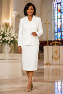 Giovanna Usher Suit S0743-Off-White