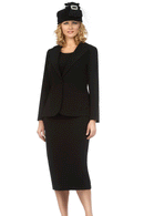 Giovanna Usher Suit S0707-Black