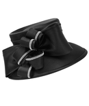 Giovanna Church Hat H0960-Black - Church Suits For Less