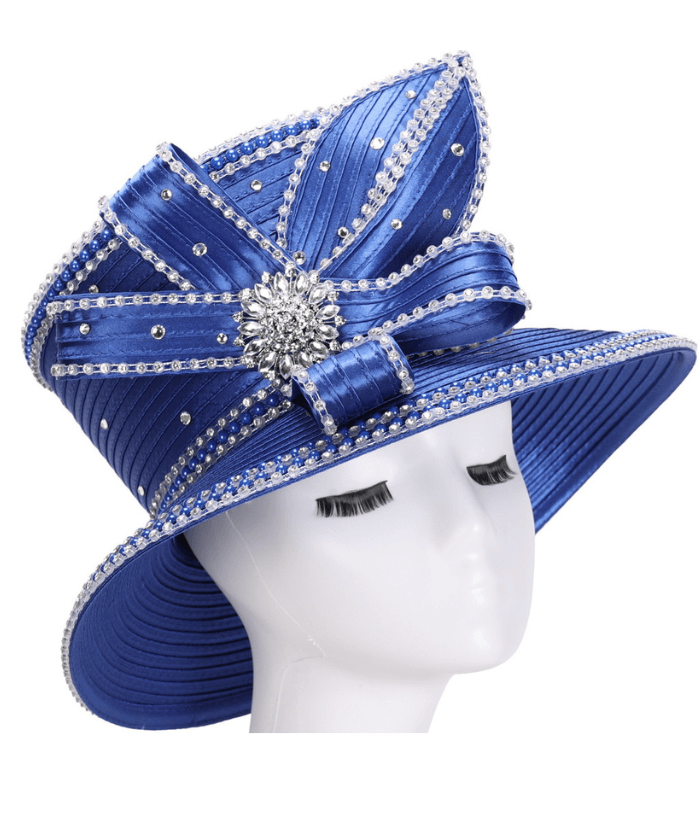 Giovanna Church Hat HR1076-Royal