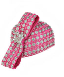 Giovanna Church Hat HR22126-Hot Pink