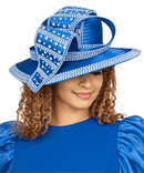 Giovanna Church Hat HR22130-Royal