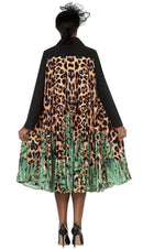 Giovanna Shirt Dress D1553C-Black Print