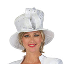 Giovanna Church Hat HR22131C-White - Church Suits For Less