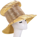 Giovanna Church Hat HR22134-Gold