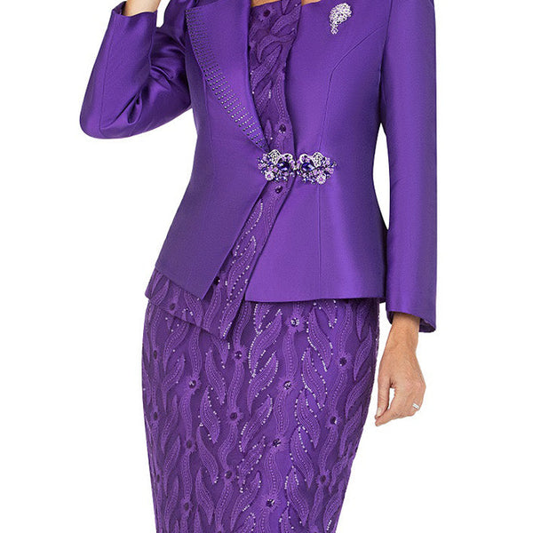 Giovanna Church Suit G1152-Purple