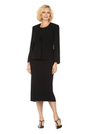Giovanna Usher Suit S0722C-Black - Church Suits For Less
