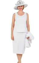 Giovanna Usher Suit S0652-White