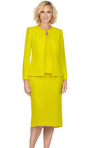 Giovanna Usher Suit S0721-Yellow - Church Suits For Less