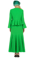 Giovanna Suit 0943BC-Apple Green - Church Suits For Less