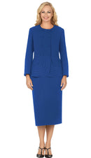 Giovanna Usher Suit S0902-Royal Blue