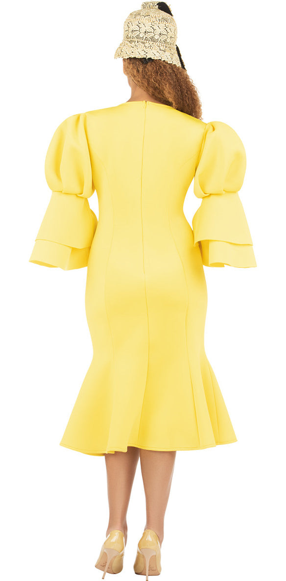 Giovanna Dress DP2402-Yellow