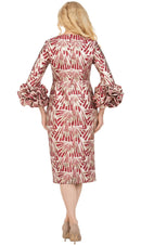 Giovanna Church Dress DP2424-Red