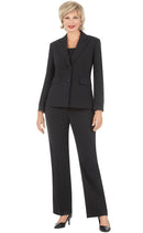 Giovanna Pant Suit S0740C-Dark Navy - Church Suits For Less