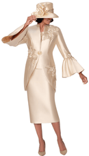 GMI Church Suit 400603C-Gold