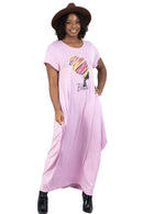 Kara Chic Dress CHH21033C-Lavender